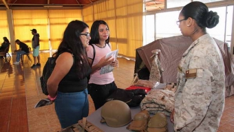 72 Mujeres se Presentaron Voluntariamente Para Realizar el Servicio Militar en el Regimiento Logístico N° 1 “Tocopilla”