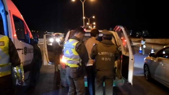 Siete Detenidos Arrojó Fiscalización a Conductores en Inicio de Semana Santa