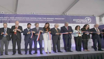 Ministro de Minería Inauguró la XVIII Versión de Exponor