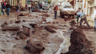 MOP Expone Labor en Obras de Mitigación a 28 Años Del Aluvión de 1991