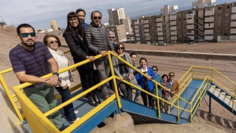 FCAB Entrega Nuevo Paso Peatonal a Vecinos de Parque Inglés y Altos Gran Vía de Antofagasta