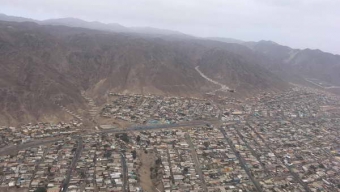 Gobernadora Visitó la Vª Brigada Aérea Para Ver Las Primeras Imágenes Del Levantamiento Cartográfico de Antofagasta