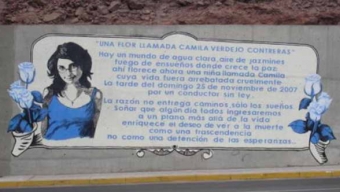 Descriterio: Revolución Democrática Borró Parte Del Homenaje a Joven Fallecida