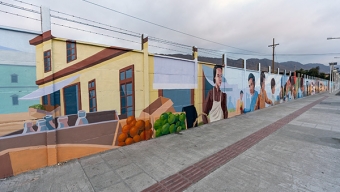 Sector Estación de Antofagasta Tiene el Mural Más Grande de la Región