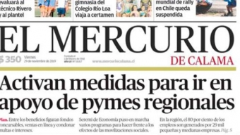 Declaración Pública Del Colegio de Periodista de El Loa Por Nuevos Despidos en el Mercurio de Calama