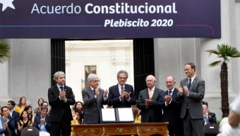 Presidente Piñera Promulga Proyecto de Reforma Que Habilita el Plebiscito Constitucional