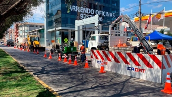 Este Jueves Comenzarán Los Trabajos de la Segunda Etapa Del Mejoramiento de Las Redes de Alcantarillado en Avenida Balmaceda de Antofagasta