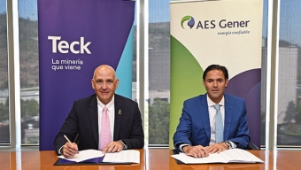 Teck y AES Gener Anuncian Acuerdo de Energía Renovable