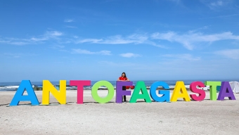 “Yo Creo en Antofagasta” Adorna Playa Llacolén