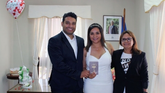 Registro Civil de Antofagasta Realizo 31 Matrimonios y 3 Acuerdos de Unión Civil en el Día de los Enamorados