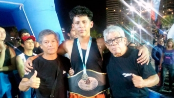 Joven Loíno de 15 Años Logró Campeonato Nacional de Boxeo en Iquique