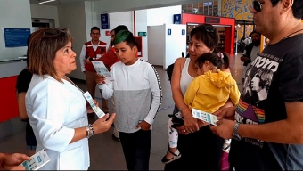 En Aeropuerto de Antofagasta Seremi de Salud Explica Características Del Coronavirus