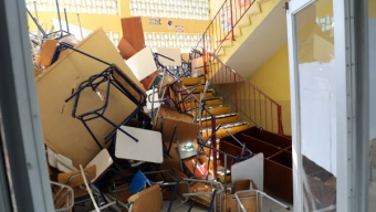 Millonarios Daños en Liceos Públicos Que Fueron Tomados en Antofagasta