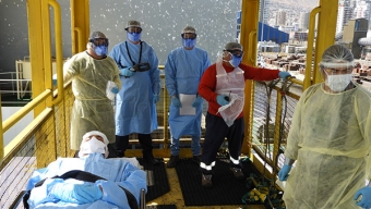 Realizan en ATI Primer Simulacro Portuario Del País Por Coronavirus