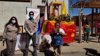 Sierra Gorda SCM Entrega Libro Patrimonial Sobre Celebración de San Lorenzo