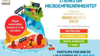 Nestlé Extiende Plazo de Postulación a Fondo de Financiamiento Para Microemprendedores en Antofagasta