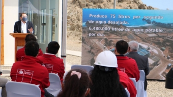 Aguas Antofagasta Grupo EPM Inauguró su Nueva Planta Desaladora en Tocopilla