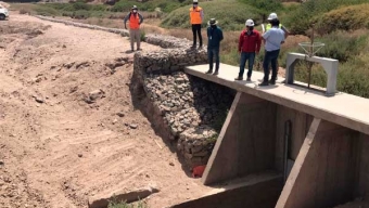 MOP Constató Positivo Avance en Limpieza y Mejoramiento Del Río Loa en su Paso Por Calama