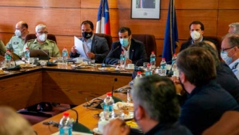 Ministro Del Interior Encabeza Reunión de la Macro Zona Norte en Antofagasta