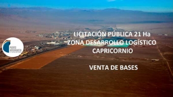 Puerto Antofagasta Inicia Proceso de Licitación Zona Desarrollo Logístico Capricornio