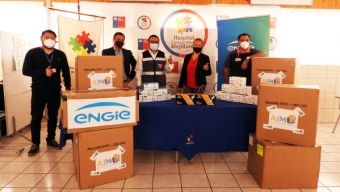 AIM y ENGIE Donan Elementos de Protección Para Primera Línea Del Hospital Comunitario de Mejillones