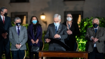 Presidente Piñera Anuncia Ingreso Familiar de Emergencia Universal y Nuevo Apoyo a Las Pymes