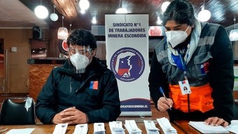 Trabajadores Afiliados al Sindicato N°1 de Minera Escondida Aprueban la Huelga