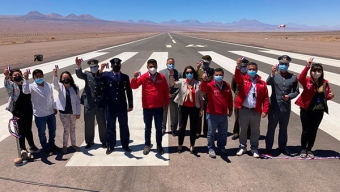 MOP Inaugura Obras de Conservación en Aeródromo de San Pedro de Atacama