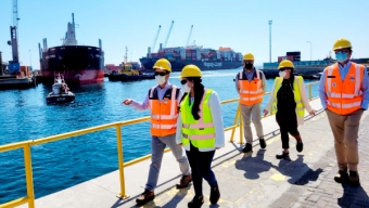 ATI Presenta a Seremi Del Trabajo Avances y Desafíos Del Sector Portuario