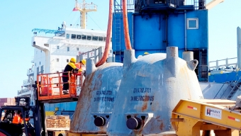 ATI Potencia Las Cargas de Proyecto Con la Descarga de 16 Ollas Para Planta de Tratamiento de Escoria