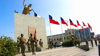 I División de Ejército Conmemoró el 244° Aniversario del Natalicio de Bernardo O´Higgins