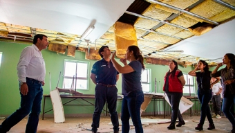 Gobernador Regional Visita María Elena Para Evaluar Daños Producidos Por La Lluvia
