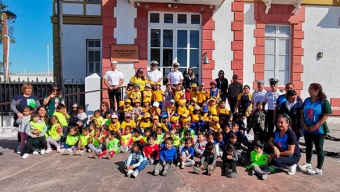 Exitosa Actividad Infantil Realizó la Armada de Chile en Colaboración Con la AIM