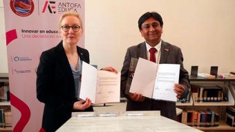 Embajadora de Finlandia Firma Convenio Para Capacitar a Profesores de la Región