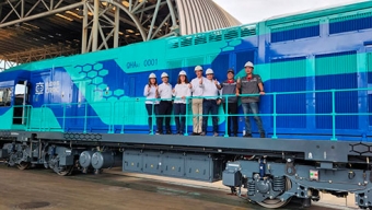 Delegación de FCAB Visitó China Para Conocer la Locomotora a Hidrógeno