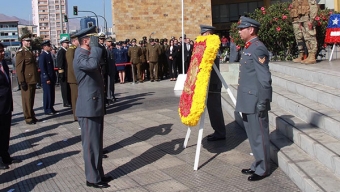 En un Nuevo Natalicio, Autoridades Rindieron Homenaje al General Bernardo O´Higgins Riquelme