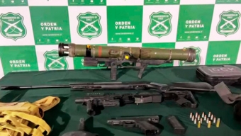 Carabineros Detiene en Calama a Extranjeros Que Mantenían en su Poder un Lanzacohetes