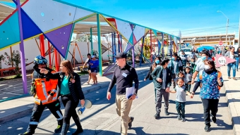 Simulacro de Evacuación Por Aluvión en Baquedano Permitirá Actualizar Plan de Emergencia Comunal