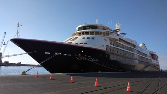 Con la Llegada Del Silver Cloud Comenzó la Temporada de Cruceros en Puerto Antofagasta