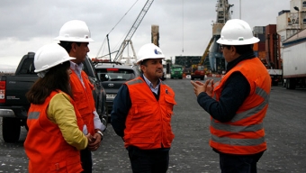 Subsecretario de Bienes Nacionales Conoció Proyectos Estratégicos de Puerto Antofagasta
