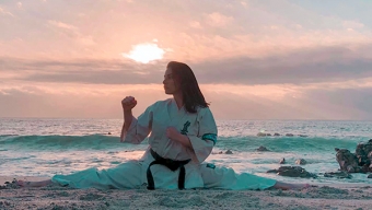 Amei Collao, karateca y deportista: “Creo que todas las mujeres tenemos un alma guerrera y eso queda súper demostrado en todos los torneos”