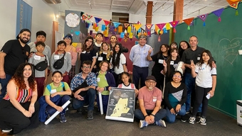 Estudiantes de María Elena, San Pedro de Atacama y Antofagasta se Reúnen Para Compartir Experiencias en Educación Artística
