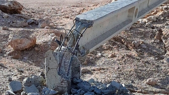 Delincuentes Destruyen 21 Postes Para Robar Cerca de 7.000 Metros de Cable Eléctrico a CGE