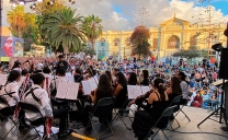 Con Presentación de Orquesta Sinfónica Regional Juvenil Comenzó Plan de Recuperación de Centros Urbanos