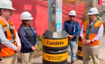 CGE Instala Dispositivos Anti Colisiones en Postes de Antofagasta