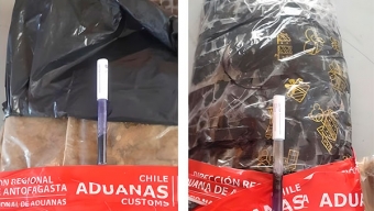 Aduana de Antofagasta Decomisa Arepas, Marihuana, Hojas de Coca y Cigarrillos en Sector de “La Negra”