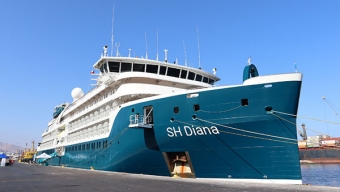 Puerto Antofagasta Recibió Por Primera Vez el Crucero SH Diana