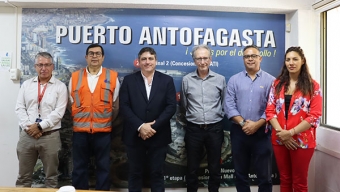 Puerto Antofagasta Recibió la Visita Del Senador Argentino Francisco Paoltroni