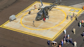 MOP Entrega a Operaciones Estratégico Punto de Posada de Helicópteros