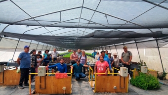Agricultores de San Pedro de Atacama Profundizan Conocimientos en Hidroponía